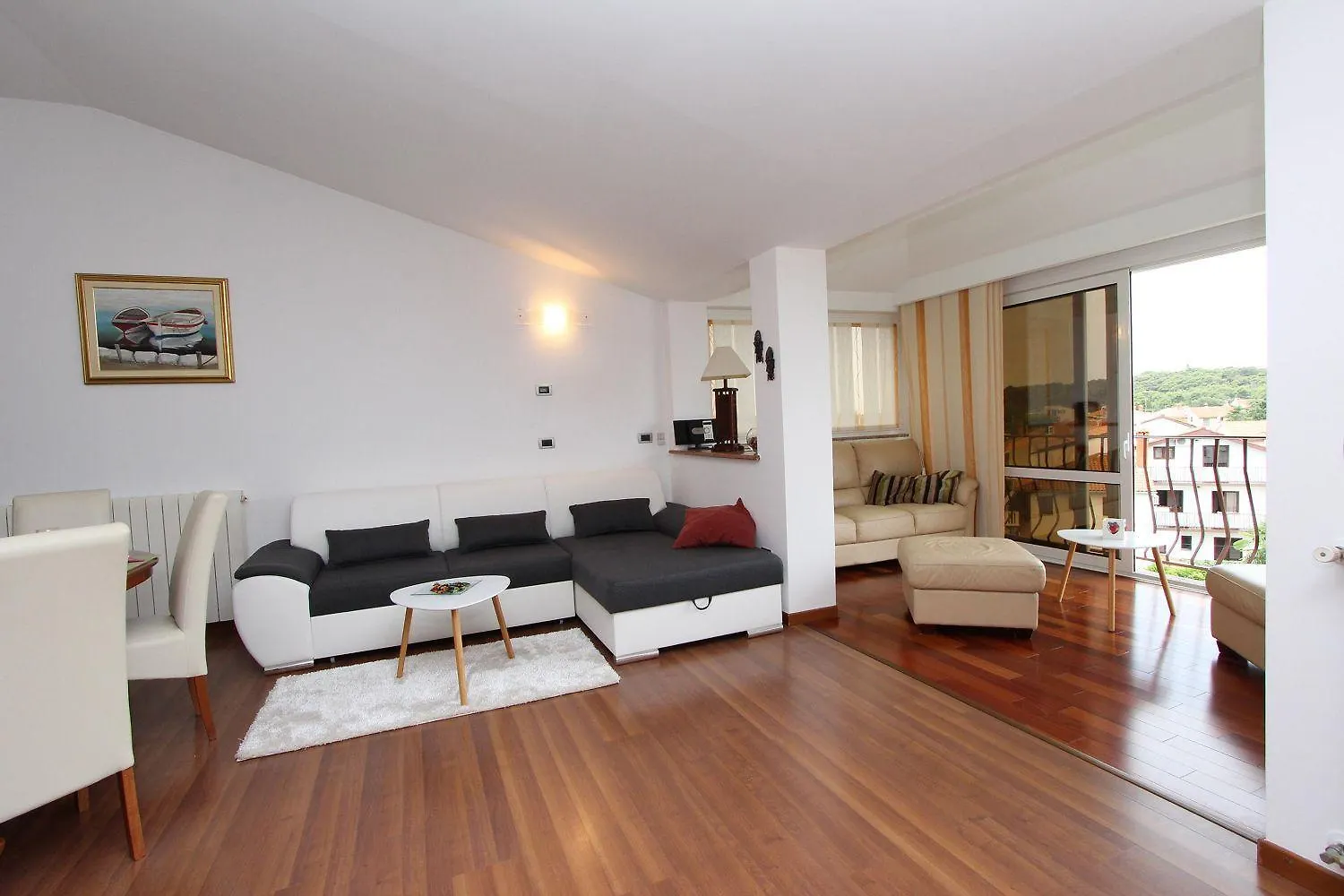 Bezauberndes Apartment Mit Blick Auf Die Eufemia Von Rovinj Von Der Dachterrasse