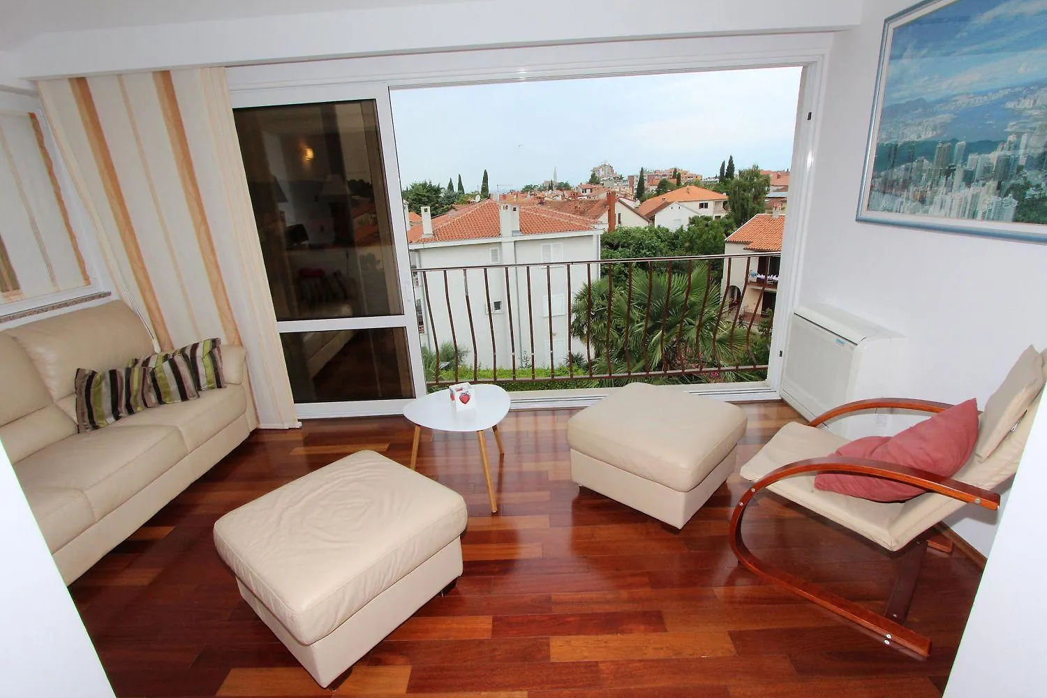 Bezauberndes Apartment Mit Blick Auf Die Eufemia Von Rovinj Von Der Dachterrasse
