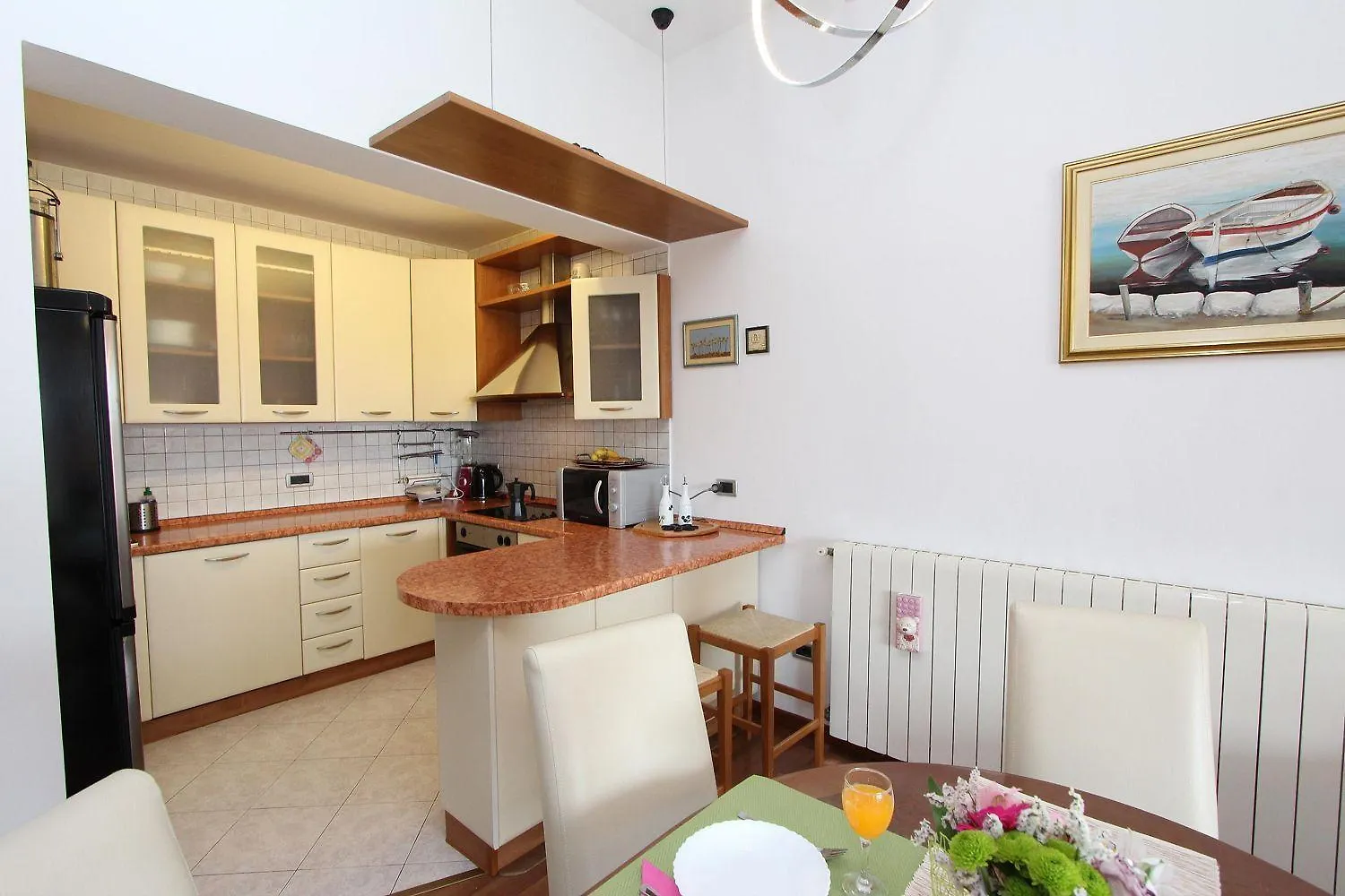 Bezauberndes Apartment Mit Blick Auf Die Eufemia Von Rovinj Von Der Dachterrasse Croatia