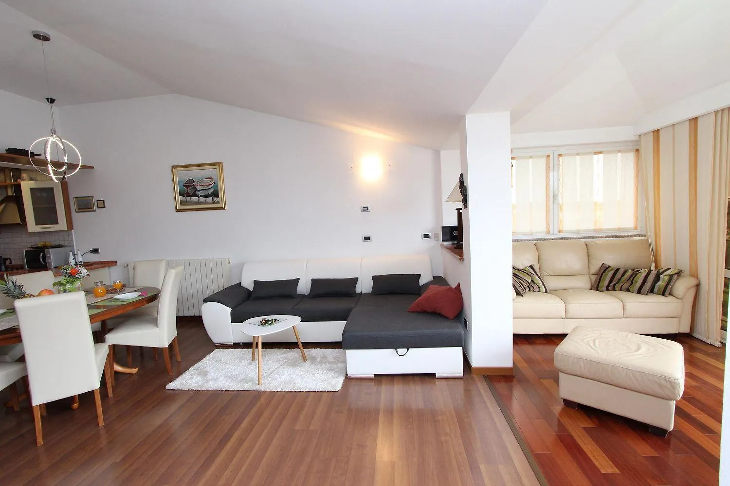 Bezauberndes Apartment Mit Blick Auf Die Eufemia Von Rovinj Von Der Dachterrasse